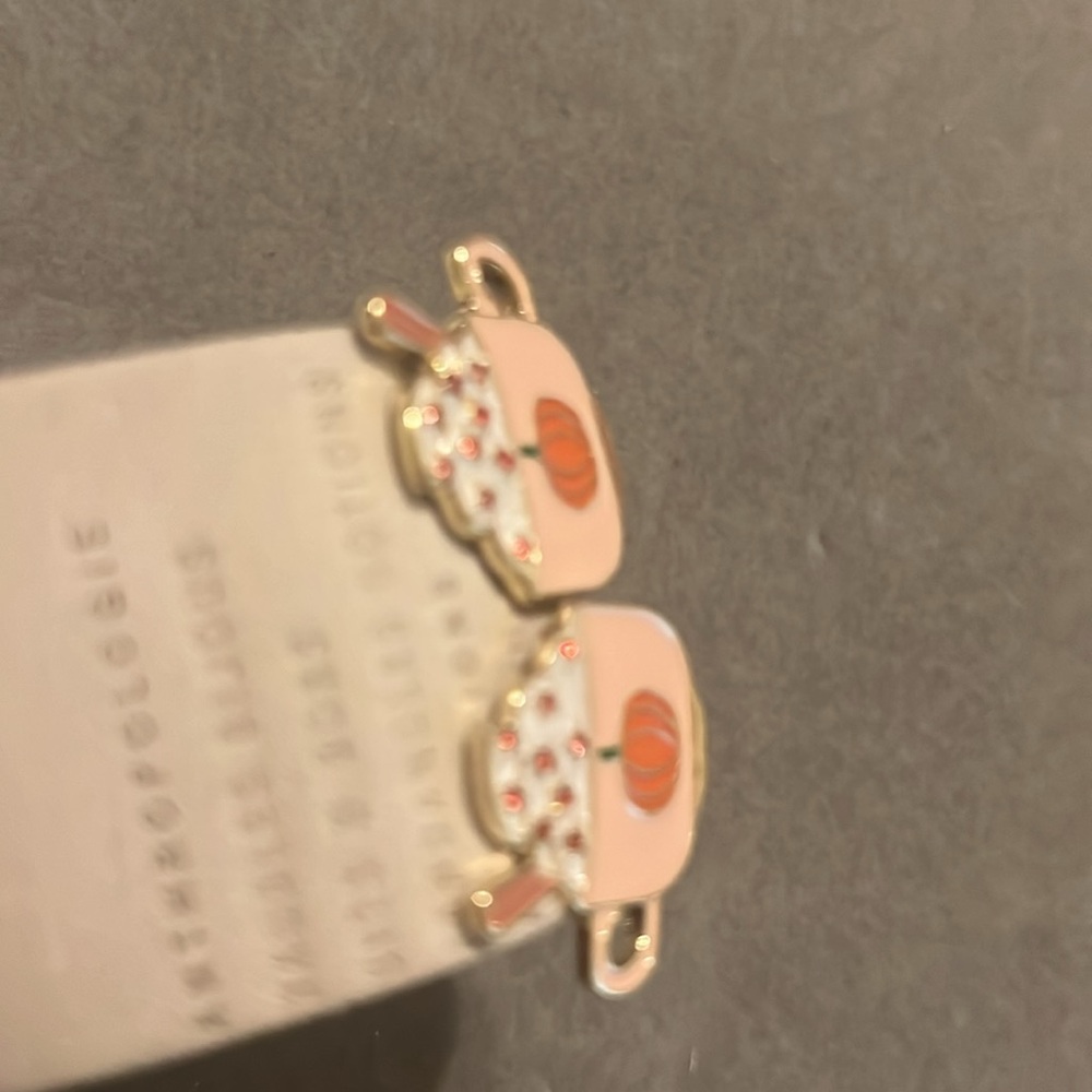 Anthropologie | Baublebar Pumpkin Mug Earrings - Picture 9 of 10